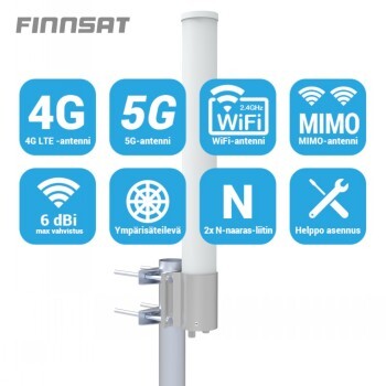 FINNSAT FS3500 5G//4G/GSM MIMO PAALUANTENNI