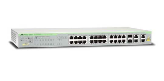 ALLIED 24 Port Fast Eth PoE WebSmart