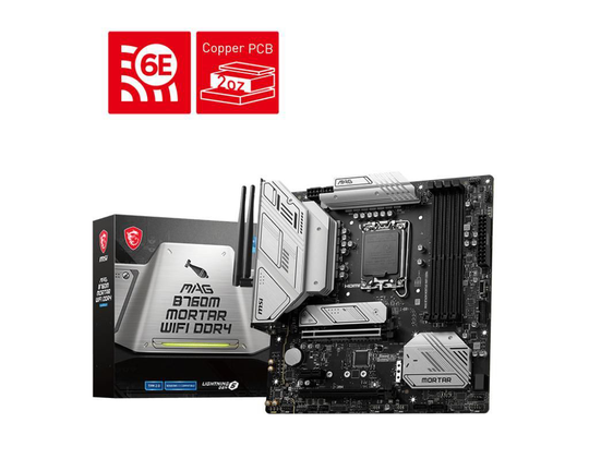MSI MAG B760M MORTAR WIFI DDR4 LGA1700