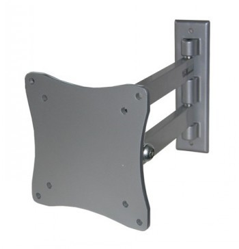 NEOMOUNTS BY NEWSTAR FLAT SCREEN WALL MOUNT (2 PIVOTS & TILTABLE) 10-27" SILVER