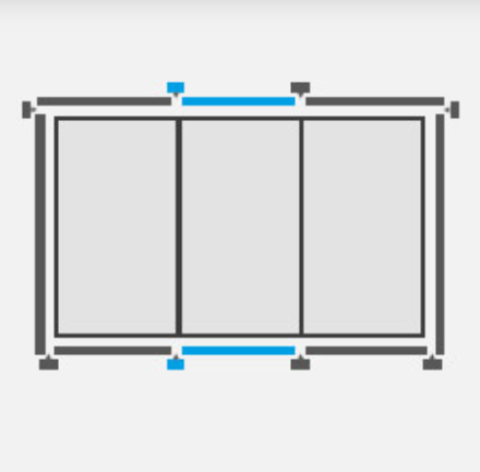 NEC MTS-55P-HORZ FOR X555UNS PG, HORIZONTAL EXPANSION KIT, PORTRAIT