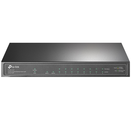 TP-LINK TL-SG1210P 10-PORT GB DESKTOP POE+ SWITCH