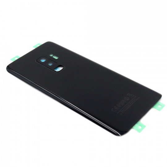 Samsung Galaxy S9 Plus (G965F) Akkukansi / Takakansi / Suojakuori - Musta (Alkuperäinen)