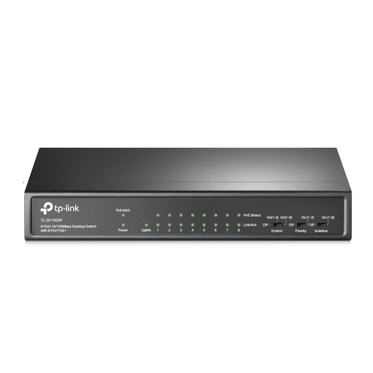 TP-LINK TL-SF1009P 9-ports PoE+ Switch