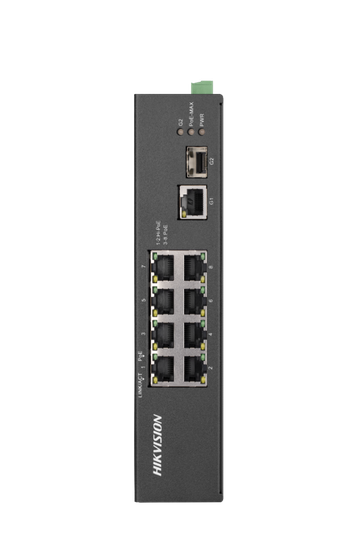 HIVKISION DS-3T0310HP-E/HS L2, UNMANAGED, 8 100M, HI-POE 90W, BUDGET 110W