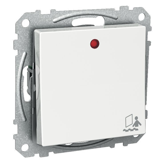SCHNEIDER ELECTRIC EXXACT VARATTUVALO KYTKIN LED 230V VALKOINEN