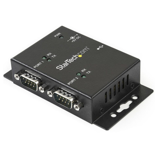 STARTECH 2 Port USB Serial Industrial Wa