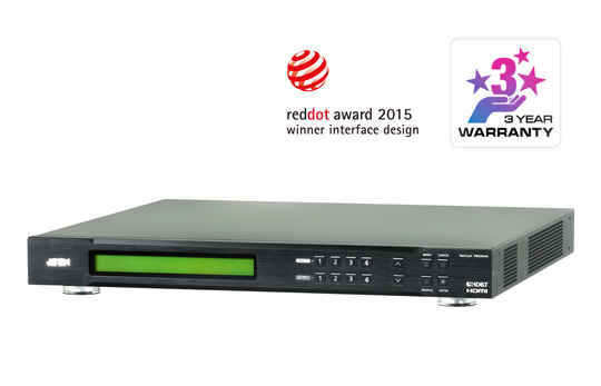 4 X 4 HDMI HDBaseT-Lite Class B Matrix Switch, 4K