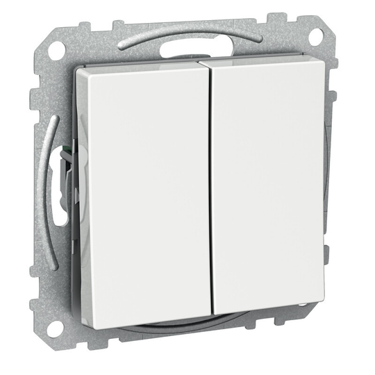 SCHNEIDER ELECTRIC EXXACT 6+6-KYTKIN JOUSILIITOS VALKOINEN TÄYSI PAKKAUS 5KPL