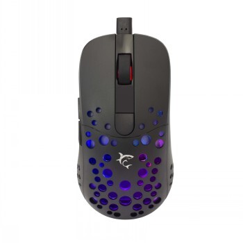 WHITE SHARK MIŠ GM-9004 TRISTAN CRNI RGB / 12.000 DPI