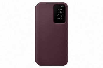 SAMSUNG SMART CLEAR VIEW COVER S22 BURGUNDY