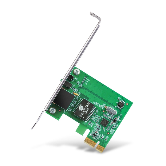 Verkkokortti, PCI-Express, 10/100/1000 Mbps, 1xRJ45