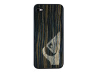 Quiksilver iPhone 5 tummanruskea puukuori