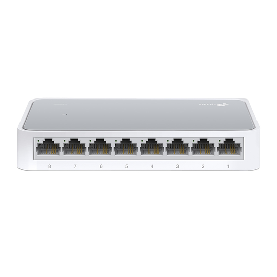 Network Switch, 8-ports, 10/100 Mbps, RJ45, Auto MDI / MDIX