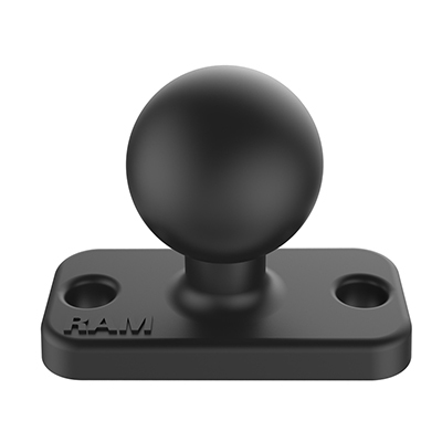 RAM MOUNTS B-KOKO 1.0" KUULA, 2 KIINNITYSAUKON 1" X 2" ALUSTA