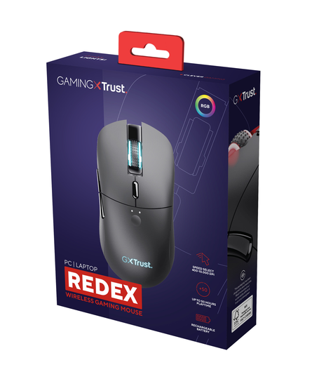 TRUST GXT980 REDEX WIRELESS MOUSE