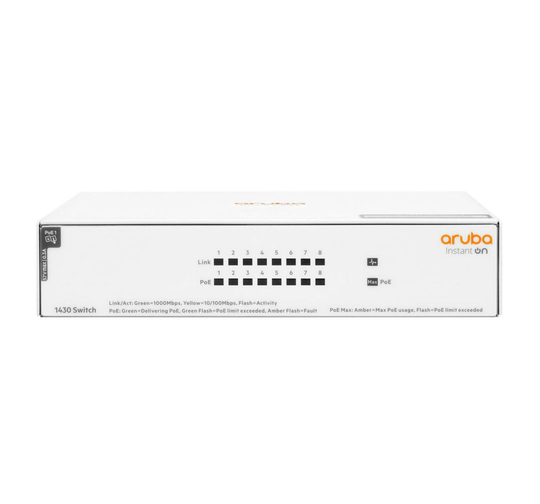 HPE Aruba IOn 1430 8G 64W Switch