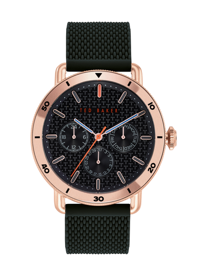 Magarit 46mm -rannekello, silikoni ranneke