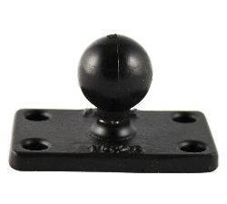 RAM MOUNTS B-KOKO 1.0" KUULA, 4 KIINNITYSAUKON 1.0" X 2.0" ALUSTA