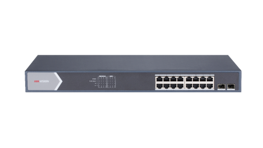 HIKVISION 16 PORT FAST ETHERNET SMART POE SWITCH 225W