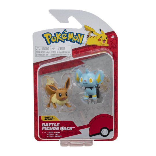 Pokemon - Battle Figure Pack - Shinx&Eevee (PKW2647)