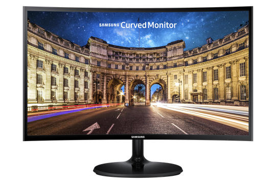 SAMSUNG C24F390 23.5" 16:9 CURVED (1800R) 1920X1080, 4MS, VGA/HDMI, HDMI CABLE.