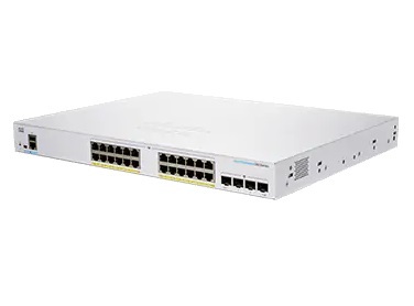 CBS250 Smart 24-port GE PPoE 4x1G SFP