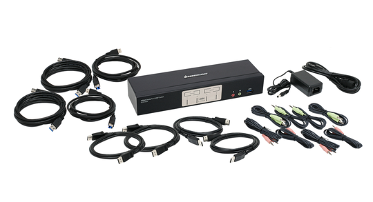 IOGEAR 4-port DisPlayPort 1.2 KVMP