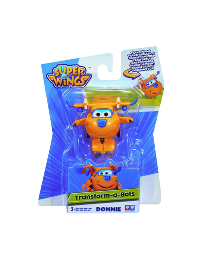 Super wings transform-a-bots hahmo donnie 5 cm