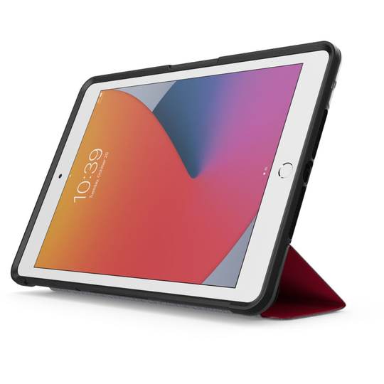 Symmetry Folio IPad 7/8/9 GN Red POLY BA