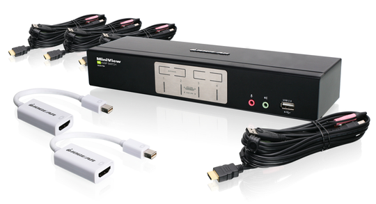 IOGEAR GCS1794 And GMDPHDW6 Bundle