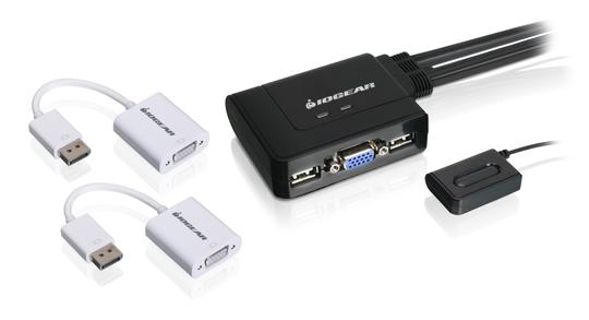 IOGEAR GCS22U With 2 X GDPVGAW6