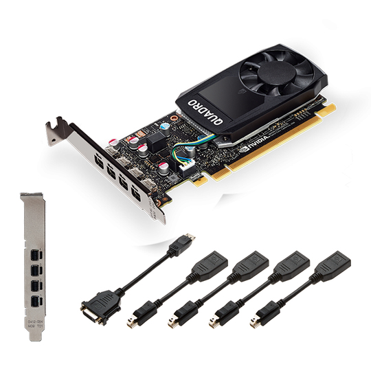 Quadro P1000 V2 LowProfile DP 4GB