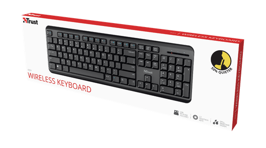 TRUST ODY WIRELESS KEYBOARD ND