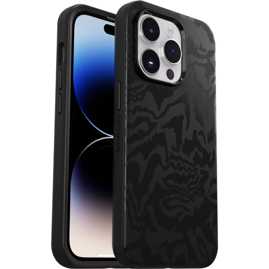 OTTERBOX SYMMETRY PLUS APPLE IPHONE 14 PRO MAX REBEL - BLACK/FABRIC