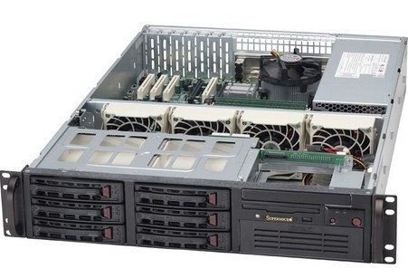 SuperChassis 822T-400LPB, Black