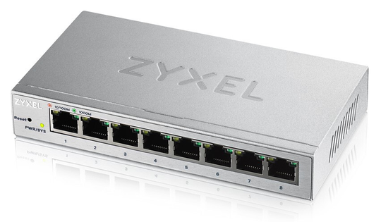 ZYXEL GS1200-8, 8 PORT GIGABIT WEBMANAGED SWITCH