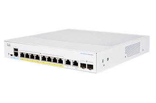 CBS350 Managed 8-port GE PoE 2x1G Combo