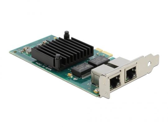 PCI Express X1 Card 2 X RJ45 Gigabit LAN I350