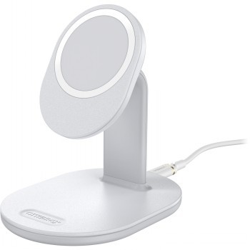 OTTERBOX MAGNETIC WIRELESS CHARGING STAND - WHITE