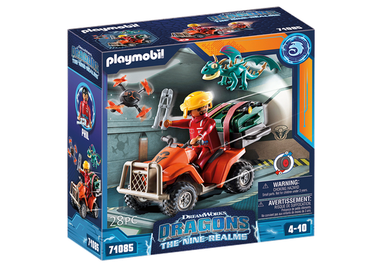 Playmobil - Dragons: The Nine Realms - Icaris ATVΦl (71085)