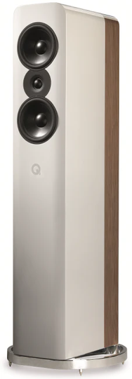 Q Acoustics Concept 500, valkoinen ja tammi - pari
