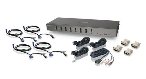 IOGEAR 8-port DVI KVMP Switch