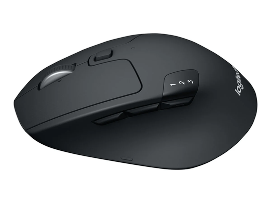 Logitech - M720 Triathlon Bluetooth Optical Black