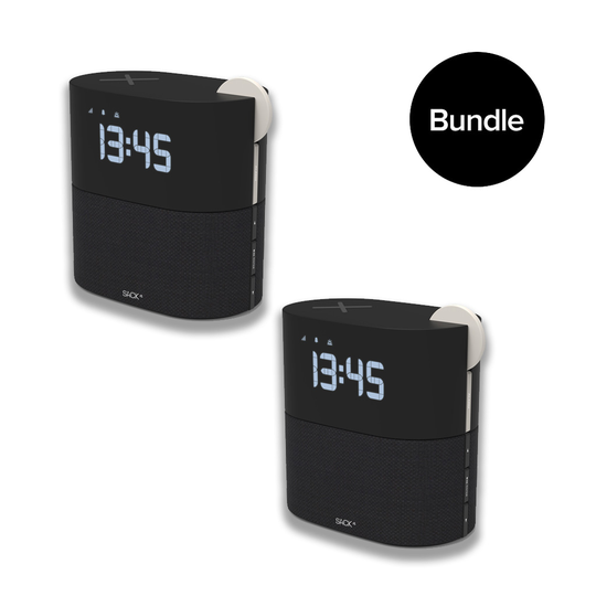 SACKit - 2x WAKEit Clock Radio Pearl - Bundle