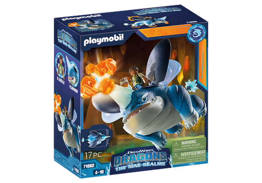 Playmobil - Dragons: The Nine Realms - Plowhorn&D'Angelo (71082)