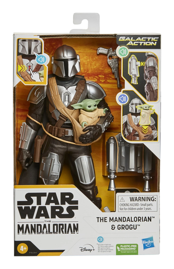 Star Wars - Galactic Action Mandalorian&Grogu (F5194)