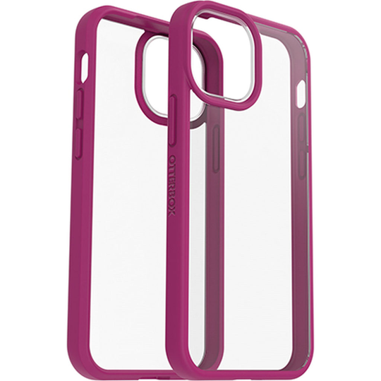React IPhone 13 Mini/12 Mini Clear/pink