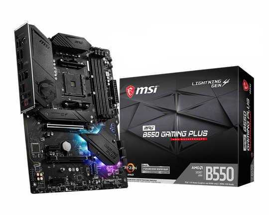MSI MPG B550 GAMING PLUS ATX MB