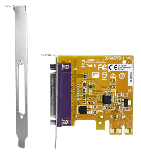 HP PCIe X1 Parallel Port Card